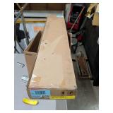 NEW - 2 INCH WHITE ROOM DARKENING CORDLESS FAUX WOOD BLINDS FOR 36 INCH