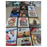 12 DVD MOVIES - GLADIATOR - BLADE - CONDEMNED AND ETC