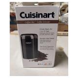 NEW IN BOX CUISINART COFFEE BAR COFFEE GRINDER.