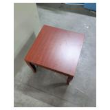 CHERRY FINISH END TABLE 20X20X16