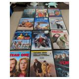 12 DVD MOVIES - TARZAN - BULLETPROOF - HALF BAKED AND ETC