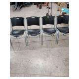 LIFETIME BRAND SET OF 4 STACK CHAIR