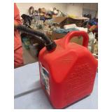 GASOLINE CONTAINER.  5 GALLONS