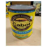 CABOT 1 GALLON NATURAL WOOD TONED DECK AND SIDING STAIN