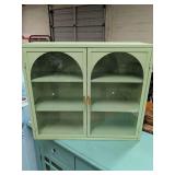 NEW - BORRELLO METAL WALL HANGING CABINET - 27X9X24