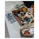 MISCELLANEOUS TOOLS - PLIERS - SAW - HAMMER - AND ETC