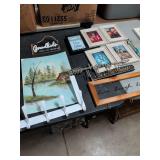 DECORATIVE WALL HANGING ITEMS AND PITCHER FRAMES