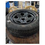 GOODYEAR P225/60R18 TIRE WITH 5 LUG WHEEL