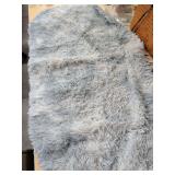 DECORATIVE SHAG RUG 28X66