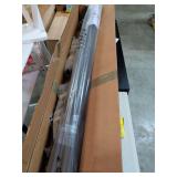 PREMIUM DECORATIVE TRAVERSE WINDOW CURTAIN ROD SET