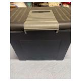 FILE BOX WITH HANGING FILES