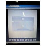 NEW - 18X12 WHITE RECTANGULAR CERAMIC WALL MOUNT BATHROOM SINK