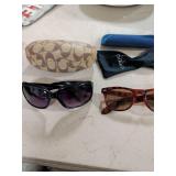 SUNGLASSES AND CASES