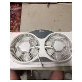 WINDOW DUAL FAN. BOTH DIRECTIONS
