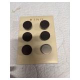 SIX CABINET KNOBS
