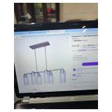 MODOULAMIN 6 LIGHT CHANDELIER WITH 5 SHADES