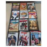 12 DVD MOVIES - DENNIS THE MENACE - DUMB AND DUMBER - ZOOKEEPER AND ETC