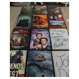 12 DVD MOVIES - STEP BROTHERS - BRAVEHEART - MATRIX - TWILIGHT AND ETC