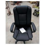 NEW - OFFICE CHAIR ON ROLLERS ADJUSTABLE HEIGHT