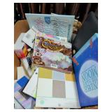 CRAFTING SUPPLIES AND BOOKS