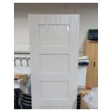 NEW - 24 INCH SOLID WOOD - SHAKER - 5 PANEL DOOR 24X80 INCH