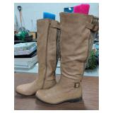 SHOE DAZZLE SZ 10 KNEE HIGH BOOTS