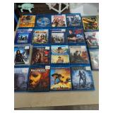 19 BLU-RAY MOVIES - UNDERWORLD - ROAD HOUSE - SONS OF ANARCHY - JUMANJI - AND ETC