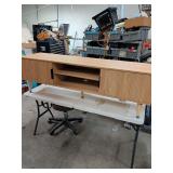 NEW - MID CENTURY MODERN TV STAND 62X16X19