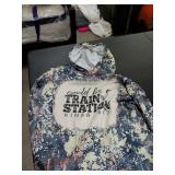 COULD BE A TRAIN STATION KIND OF DAY HOODIE SZ 5XL