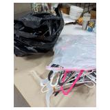 LARGE LOT OF CLOTHES HANGERS