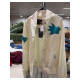 LARGE- NHL PRO STANDARD LUXURY ATHLETIC COLLECTION SAN JOSE SHARKS JACKET