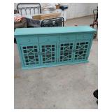 DECORATIVE KITCHEN BUFFET WITH 4 DOORS AND 4 DRAWERS 71X18X35
