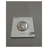 1942 SILVER QUARTER