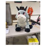 This is a giant plush donkey resembling the Tezituor 43.3-inch stuffed donkey body pillow