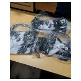 3 NEW COW PRINT PURSES