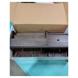 NEW - WALL MOUNT KEY HOLDER AND MAIL ORGANIZER