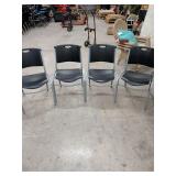 LIFETIME BRAND SET OF 4 STACK CHAIR