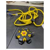 EXTENSION CORD AND 5 PLUG OUTLET