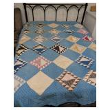 HANDMADE DIAMOND IN SQUARE FULL SIZE QUILT
