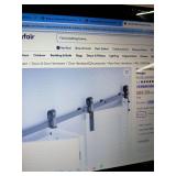 NEW - STANDARD BIFOLD DOUBLE BARN DOOR HARDWARE KIT
