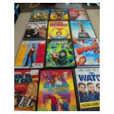 12 DVD MOVIES - GOOSEBUMPS - NAPOLEON DYNAMITE - REVENGE OF THE NERDS AND ETC