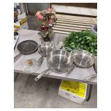 HOME DECO- CUISINART COOWARE- ETC.-