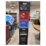 6-MILK CRATES