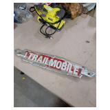 VINTAGE TRAIL MOBILE SEMI TRAILER NOSE PLATE