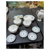 HAND PAINTED GLASSWARE
