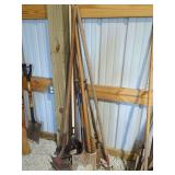 Garden Hand Tools and Rakes, Lot of 6