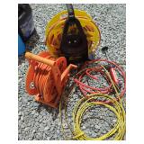 Extension Cords on Reels and Multi-Use Transfer Pump