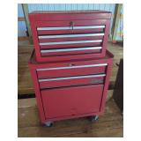 Waterloo Two-Piece Rolling Tool Chest with Assorted Hand Tools