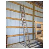 Werner D1124-2 Aluminum Extension Ladder 24 Foot