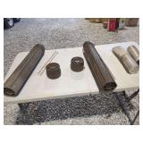 Military Ordnance Storage Tubes and Welding Rods